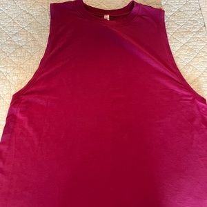 Lululemon All Yours Tank Top in Ripened Raspberry